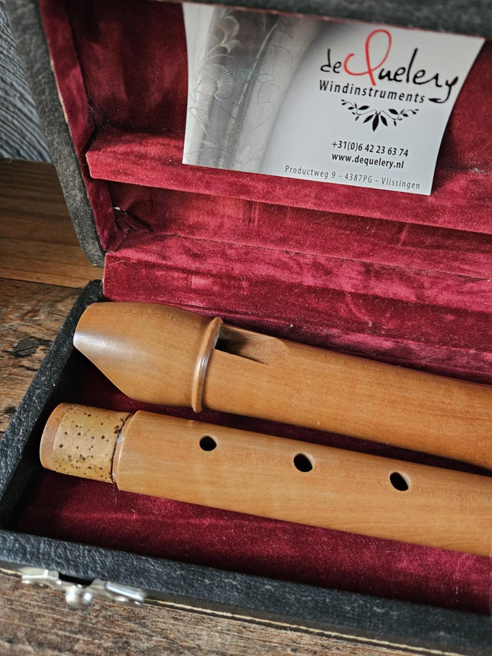 Houten alt blokfluit met koffer - Aura, Made in Germany