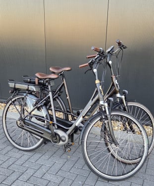 Mooie nette set 62cm&53cm BATAVUS Milano E-GO Active Line 400Wh