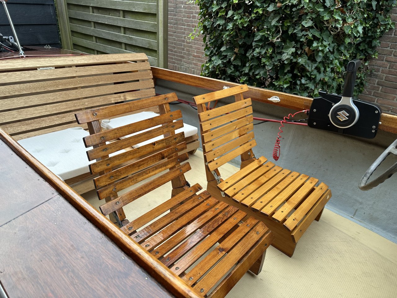 Vintage boot te koop