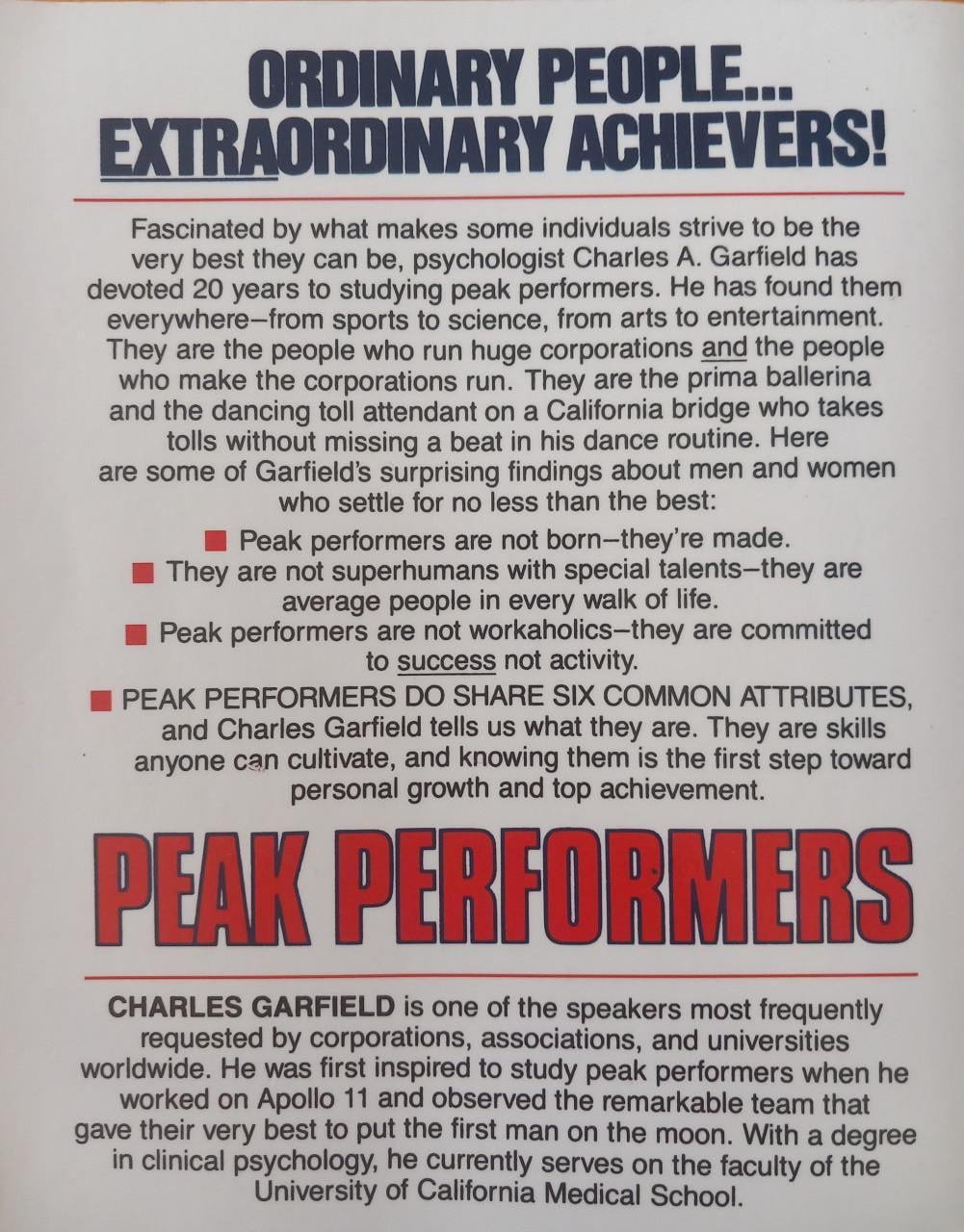 Peak Performers