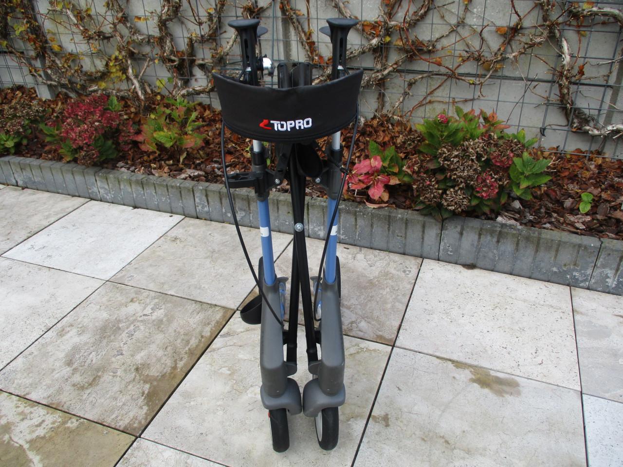 Zgan Topro Troja 5G nieuwste model opvouwbare lichtgewicht rollator