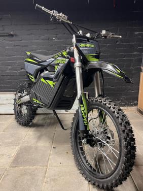 Elektrische crosser 72 volt 5000 watt