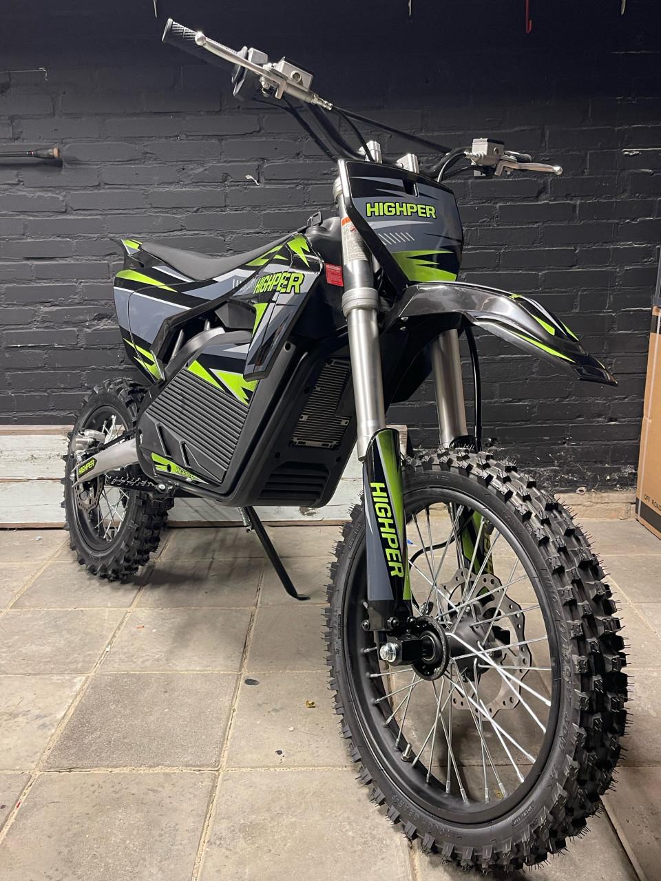 Elektrische crosser 72 volt 5000 watt
