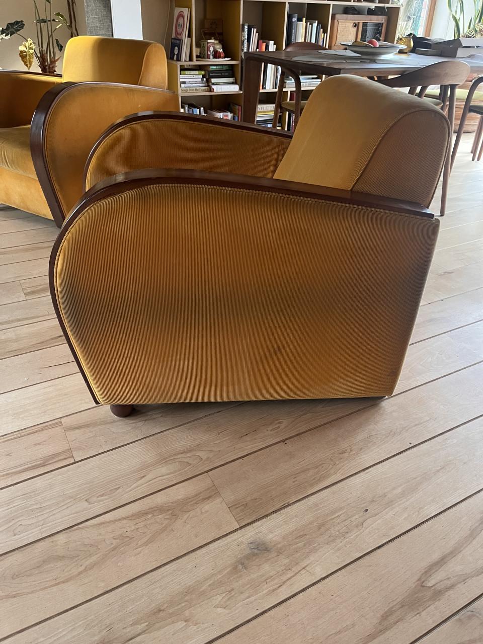 2 * Art Deco Fauteuil Rooker