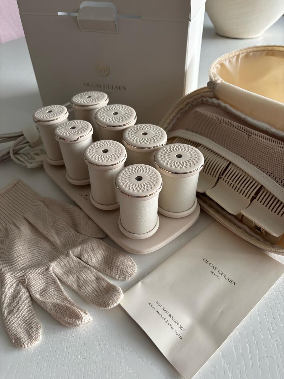 Olcay Gulsen hot hair roller set