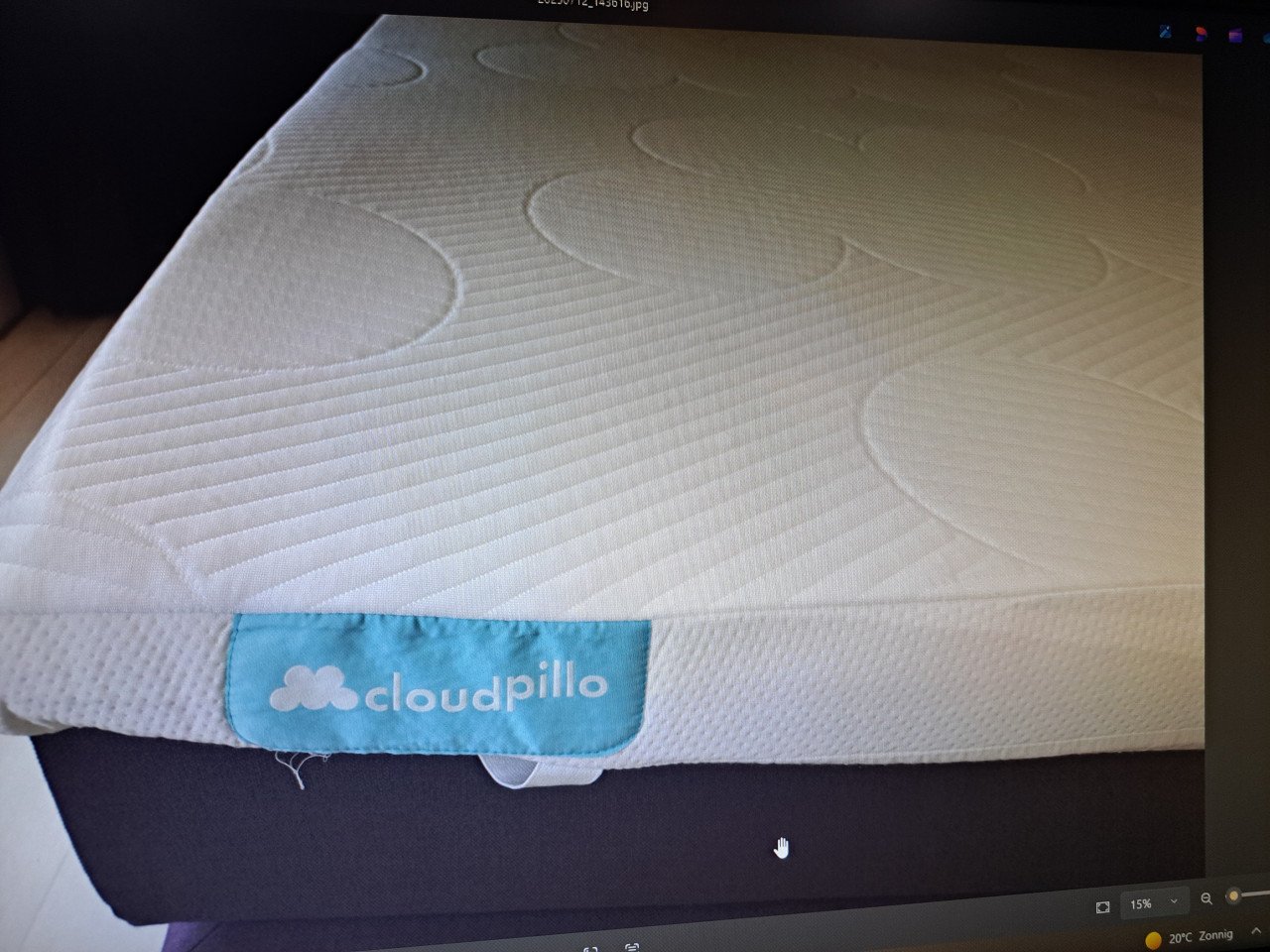 Te Koop HEERLIJKE Pillocloud TOPPER 220x180 cm