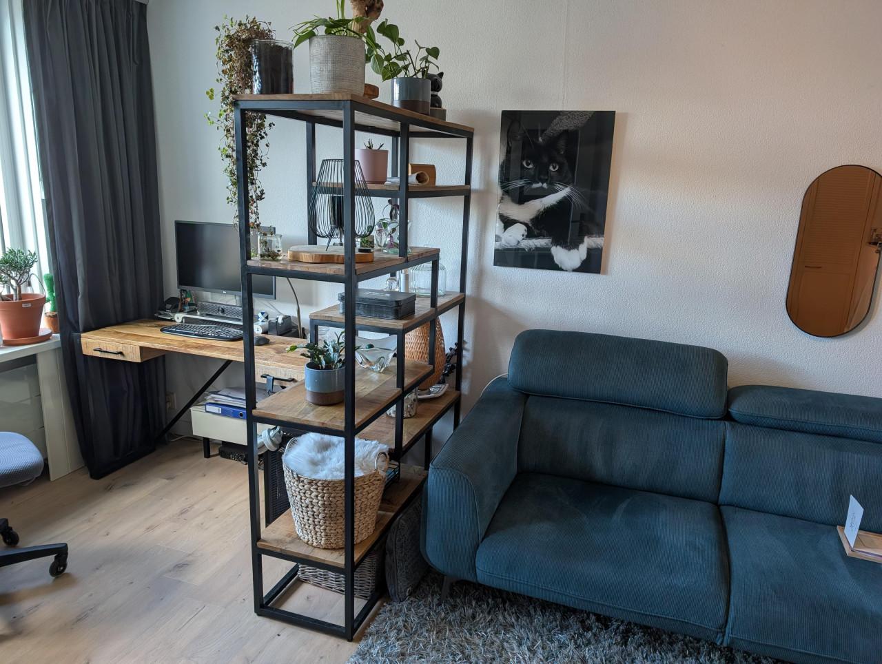 Wandrek / Roomdivider Mango 6 etages