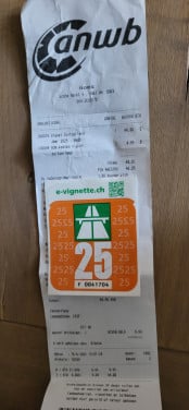 Autobaan vignet Zwitserland