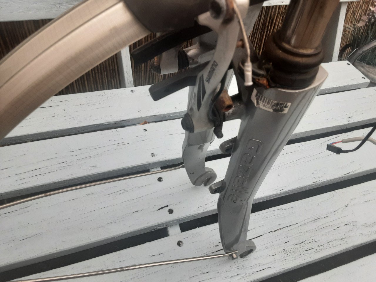 2 x gazelle Verende voorvork elektrische fiets