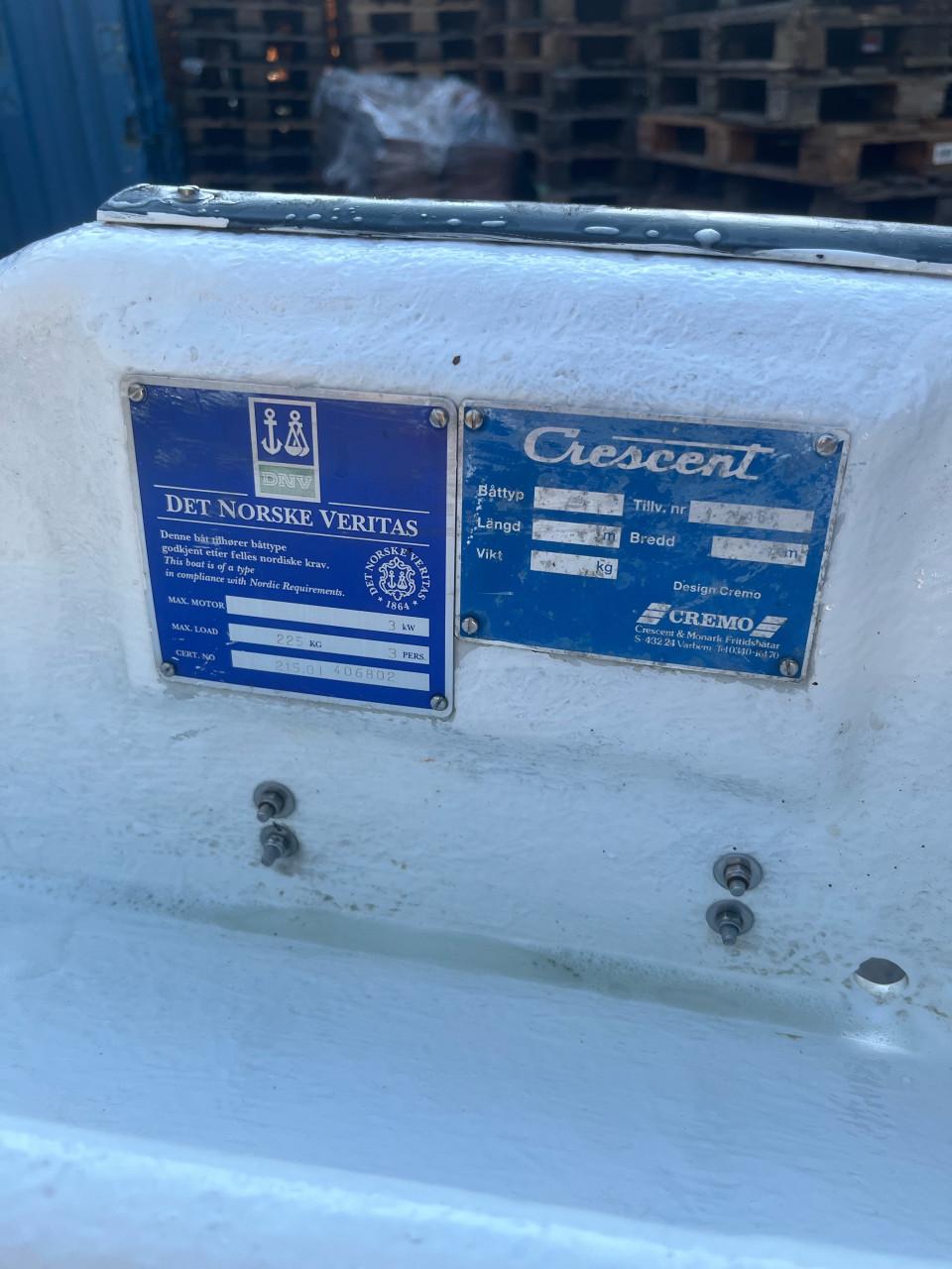 Crescent 310 met motor