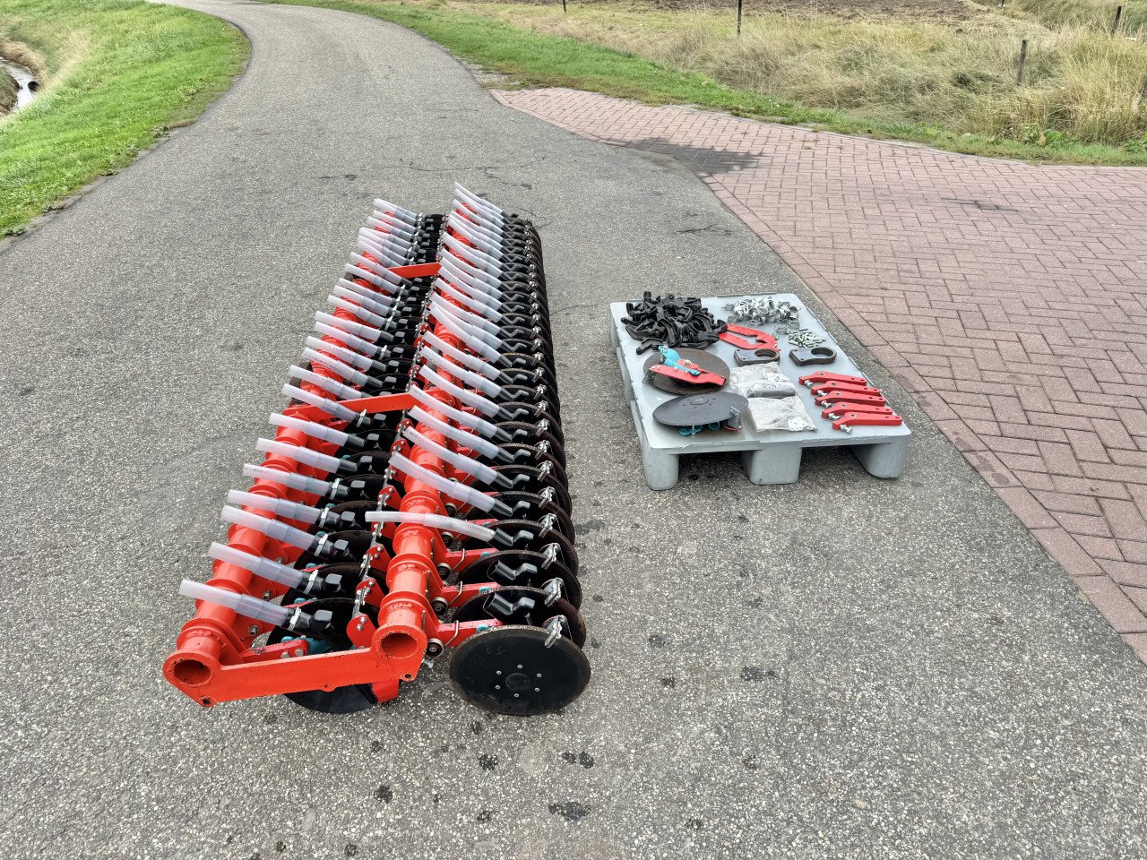 Sulky Dubbele zaaibalk met 2x 26 schijfkouters