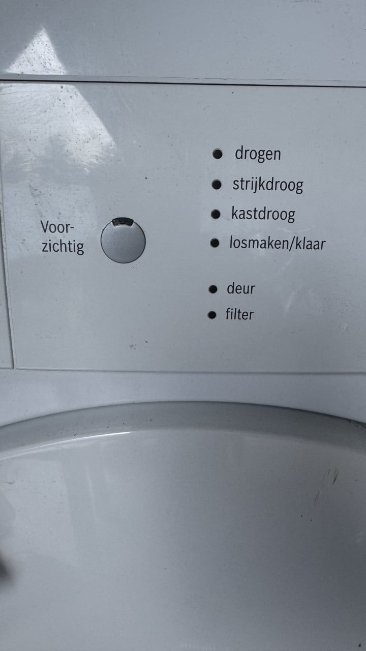 Bosh luchtafvoer droger IZGS.