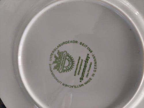 Servies borden