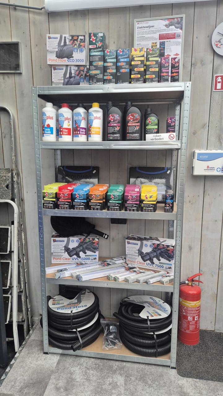 Diverse vijverspullen