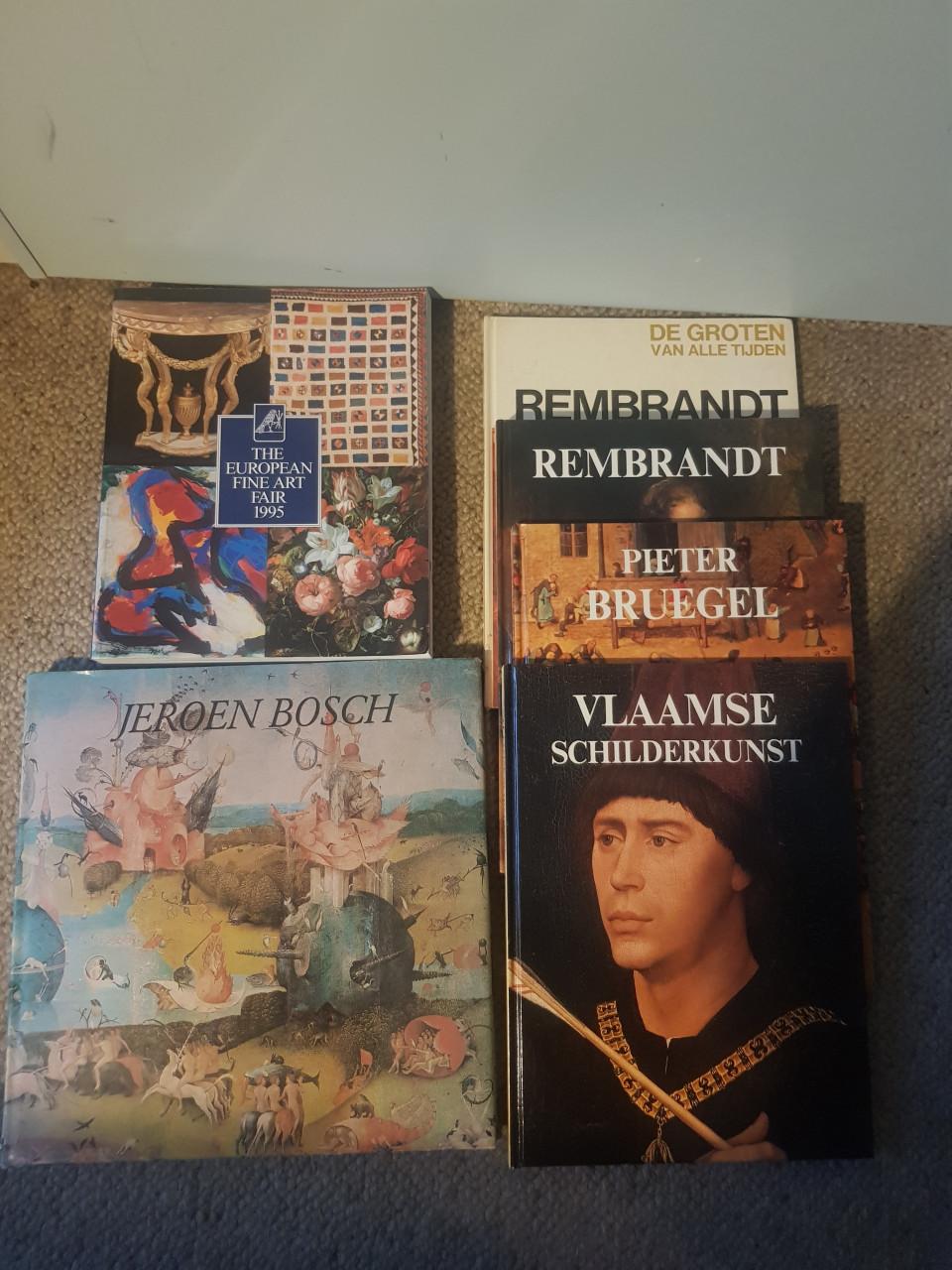 Partijboeken over beeldende kunst