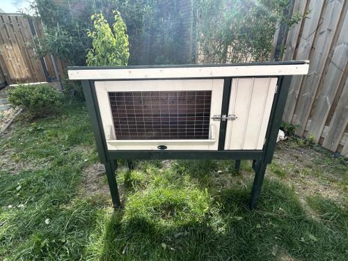 Mooi en stevig konijnenhok