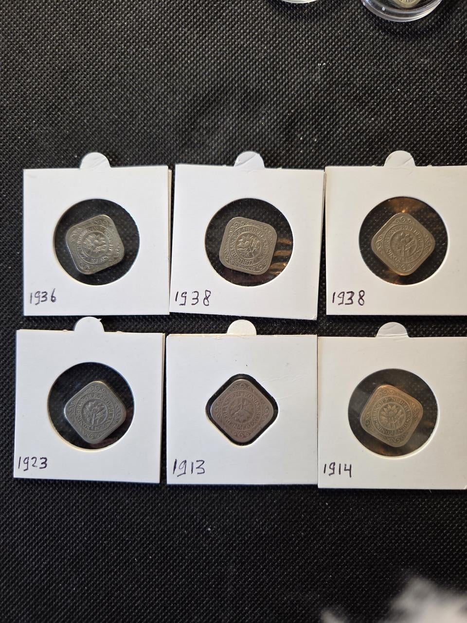 6 vierkante stuivers 5 cent