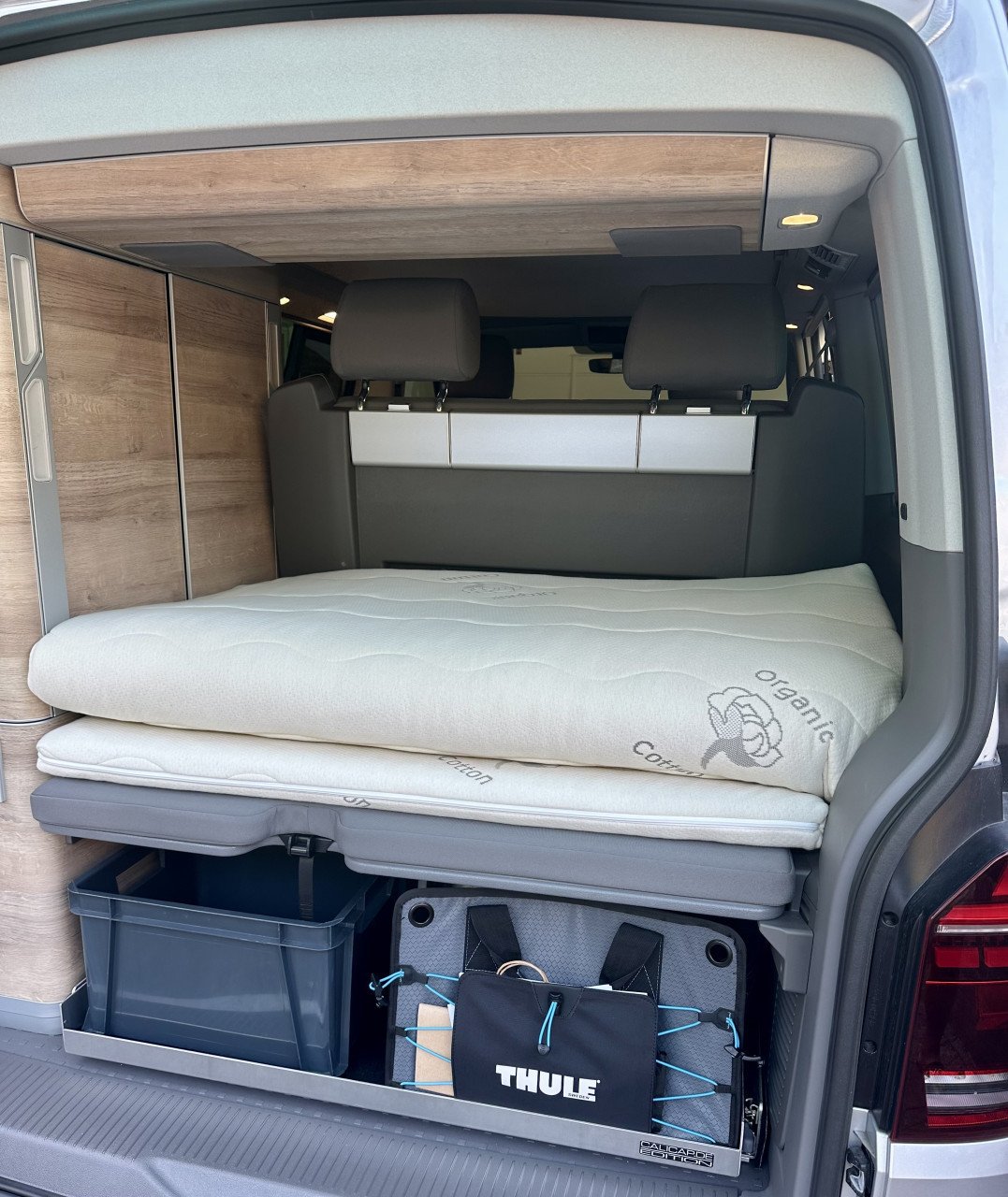 Luxe Matras VW California beneden-bed