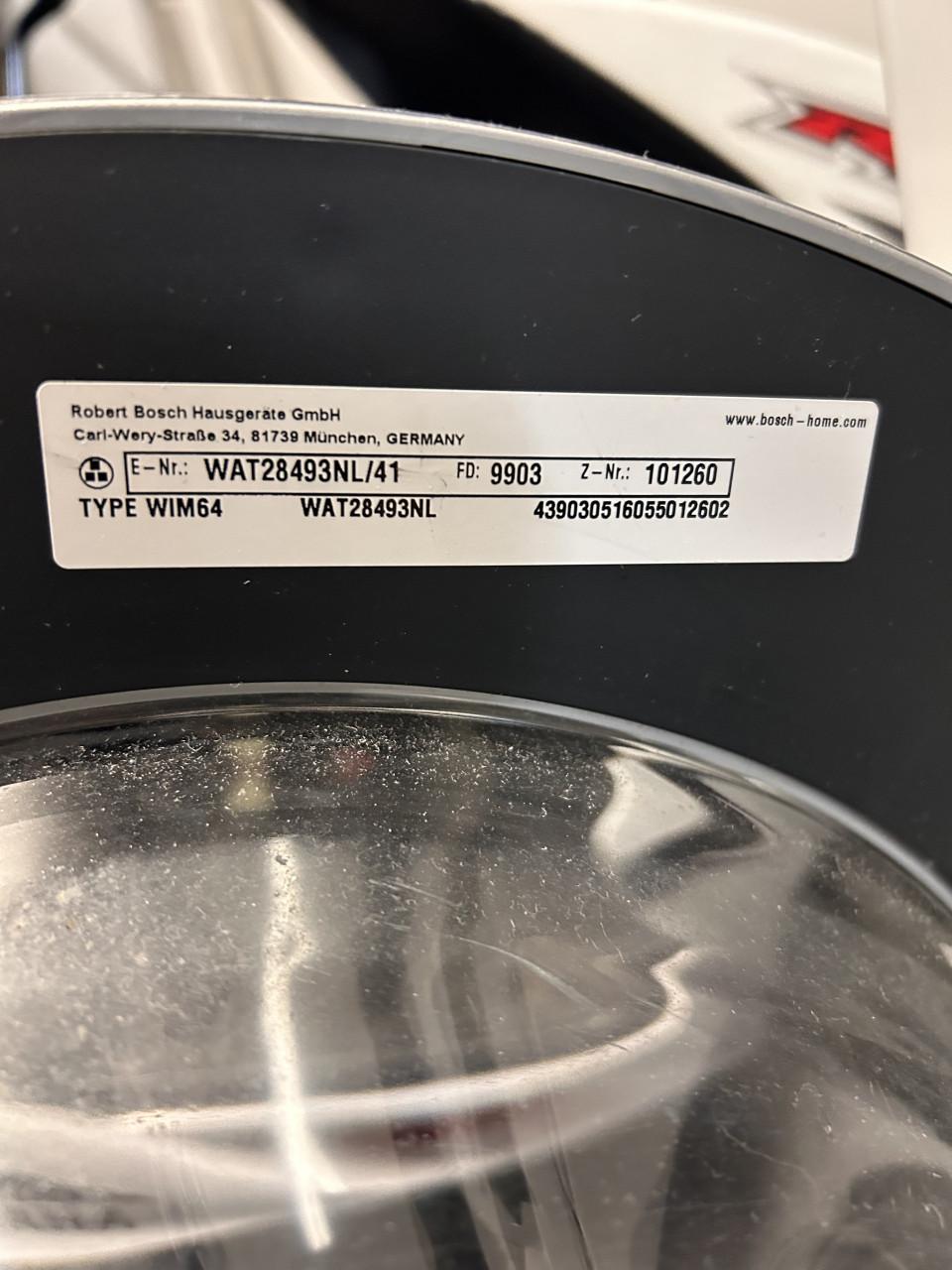 Wasmachine Bosch Serie 6 SportsEdition