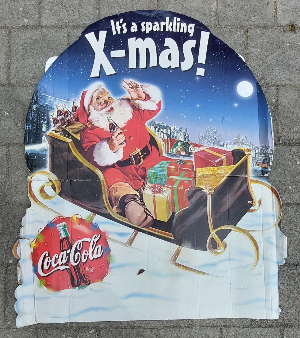 Reclame Coca Cola X-Mas display
