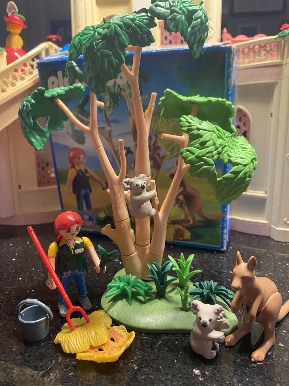 Playmobil koala boom met kangaroen