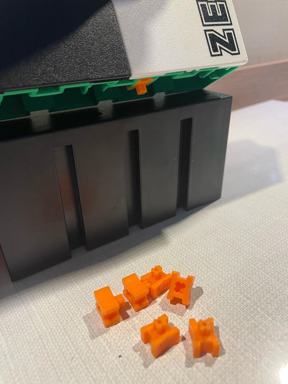 Finger skateboard baan