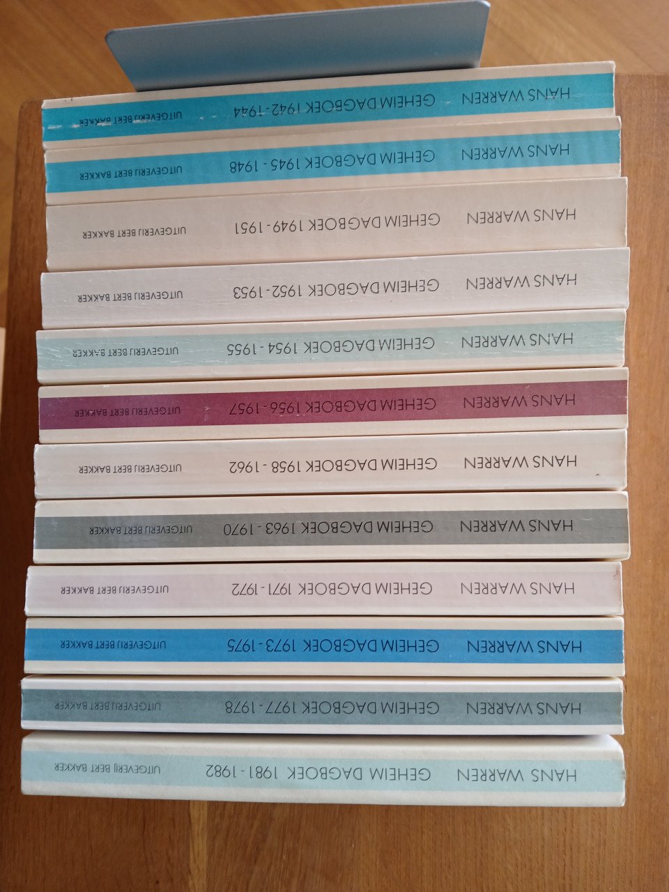 Geheim dagboek Hans Warren 12 delen