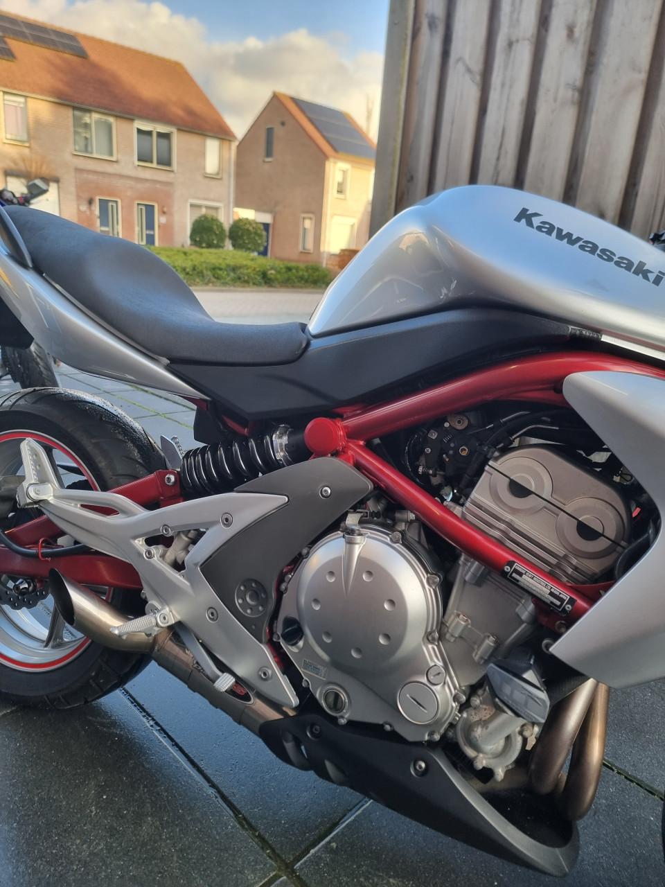 Kawasaki er6n 2008 weinig kilometers