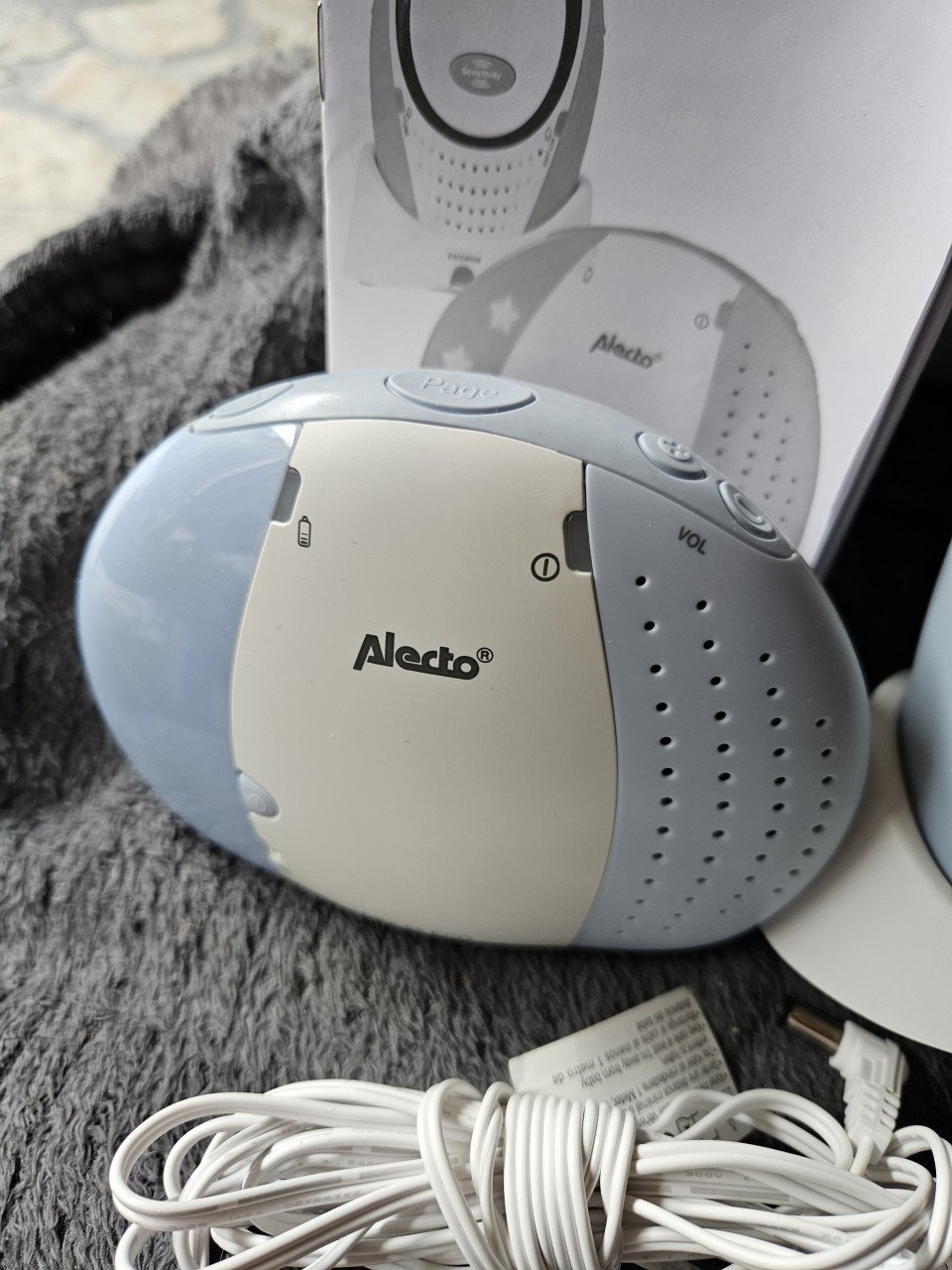 Zgan Alecto DBX-85 ECO - Full Eco DECT Babyfoon, nette staat