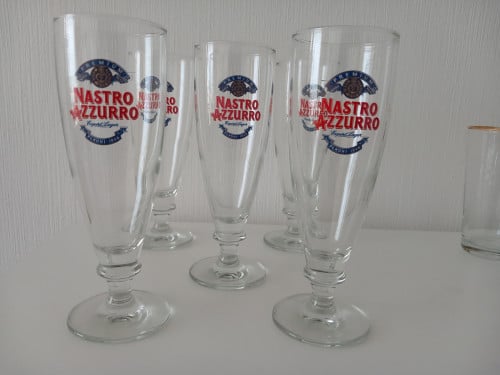 Nastro Azzurro bierglazen