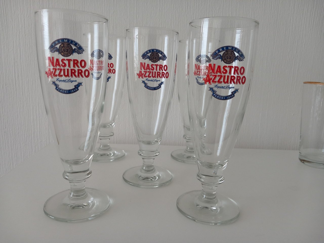 Nastro Azzurro bierglazen