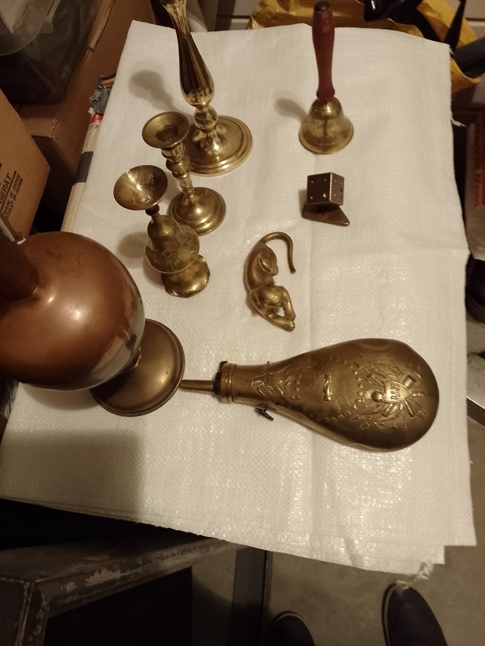 Messing en koper verzamelaars