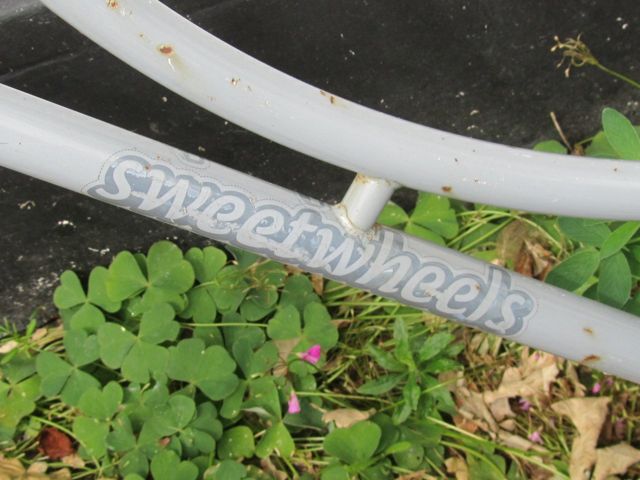 Opoe fiets - sweetwheels - damesfiets - lichtblauw