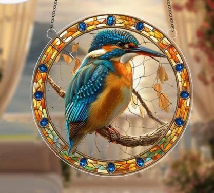 Raamhanger ijsvogel