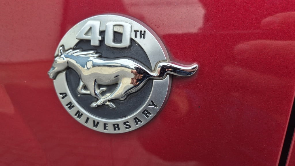 Ford Mustang convertible 40th anniversary 4.0 v6 automatic*cruise*airco*ele