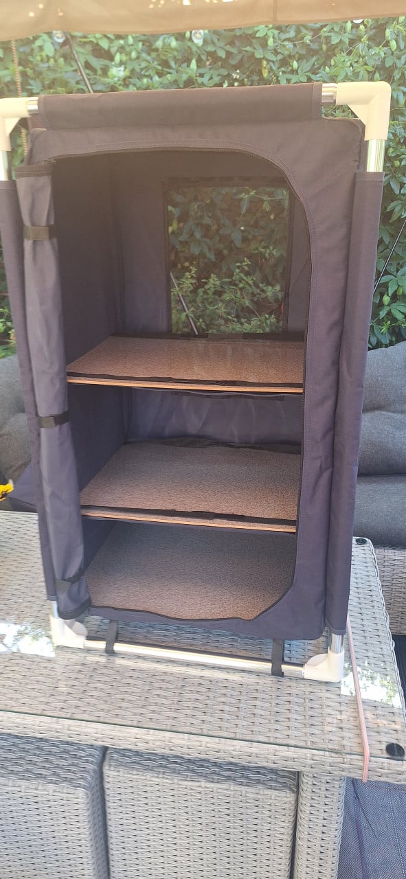 Campingkastje  kan in tasje