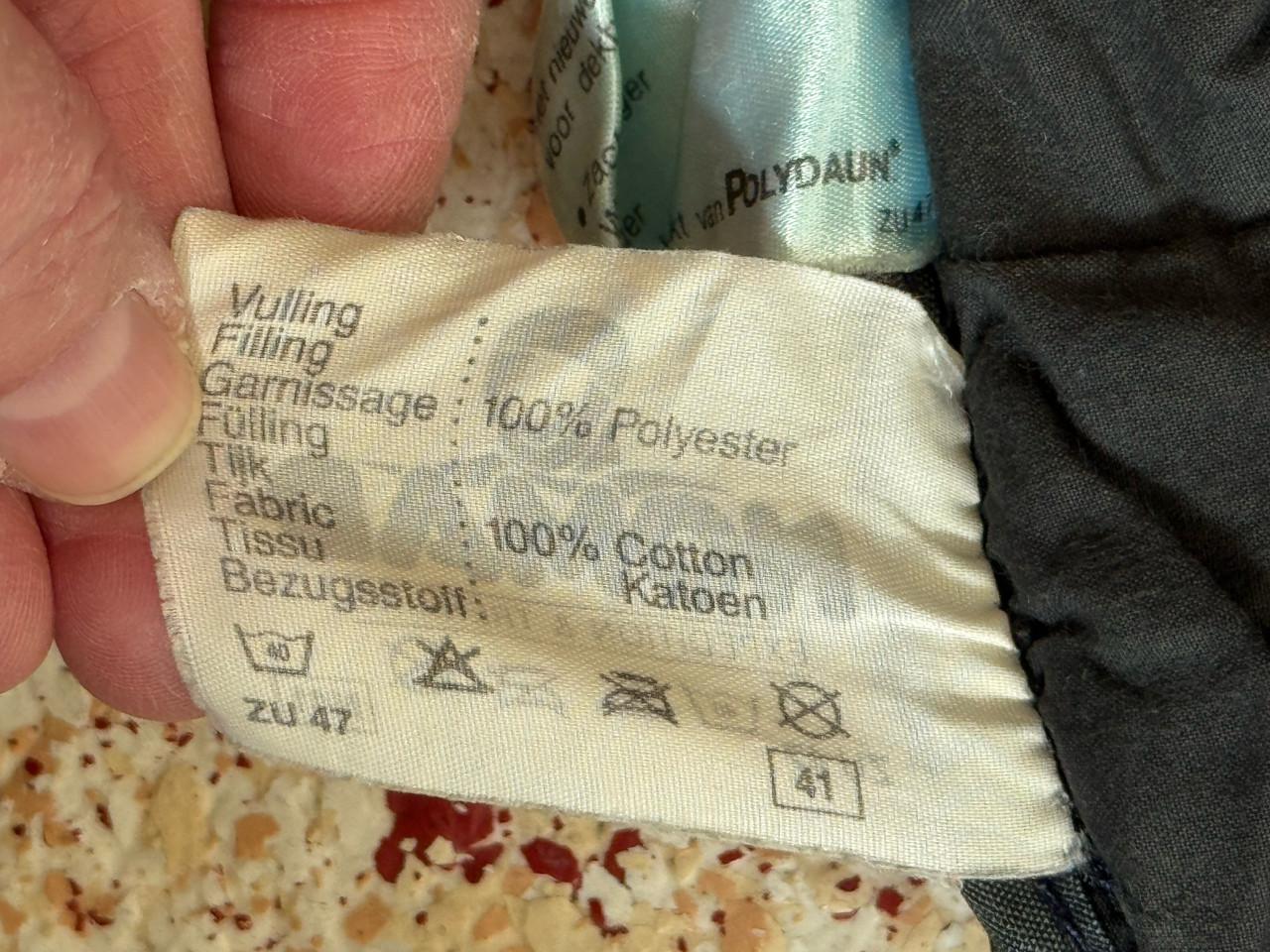 Donkerblauwe Nomad Blazer slaapzak