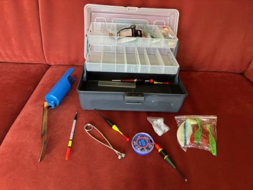 Viskoffer met inhoud