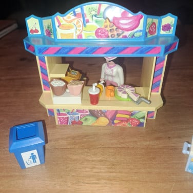 Playmobile eetkraam