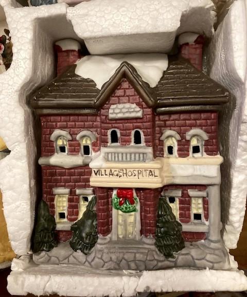 KERSTDORP en kerstdecoraties