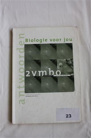 Biologie voor jou 2vmbo ISBN: 9020835262 Euro 2,50
