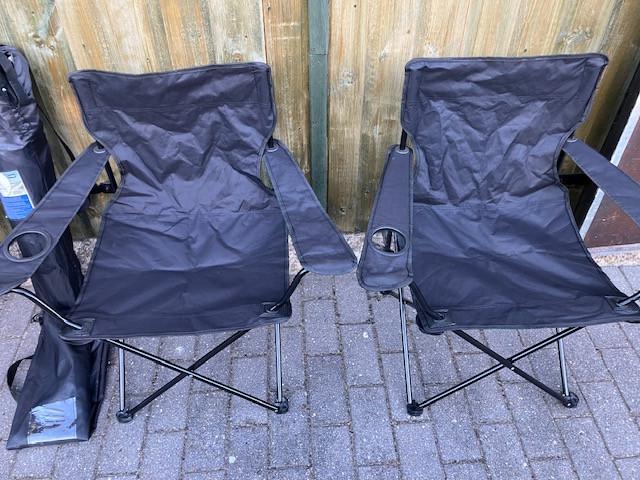 Campingstoelen 4 stuks