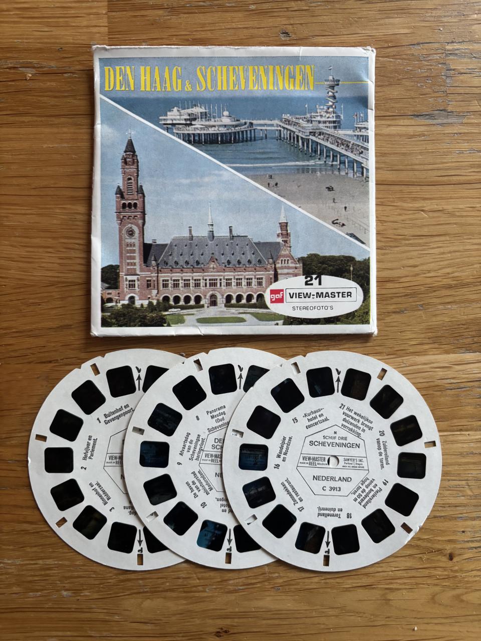 Originele View-Master Sawyers, diverse schijven 1960-1975