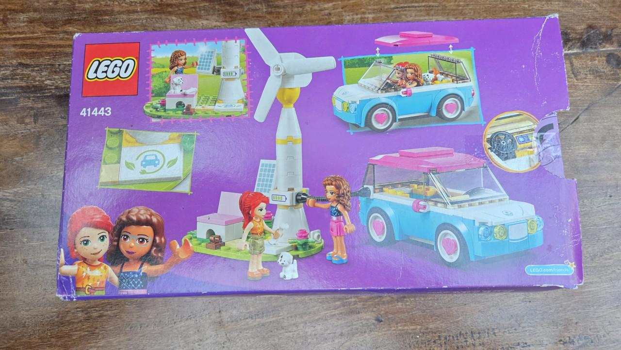 LEGO Friends 41443 Olivia's elektrische auto