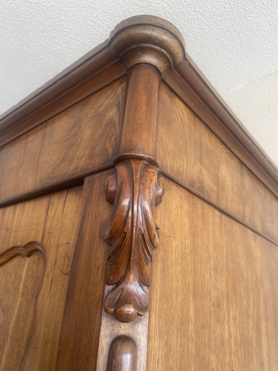 Eikenhouten kast vintage