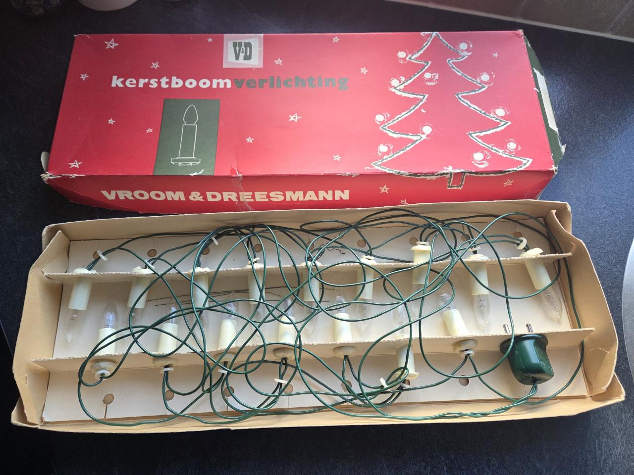 Vintage kerstboomlampjes