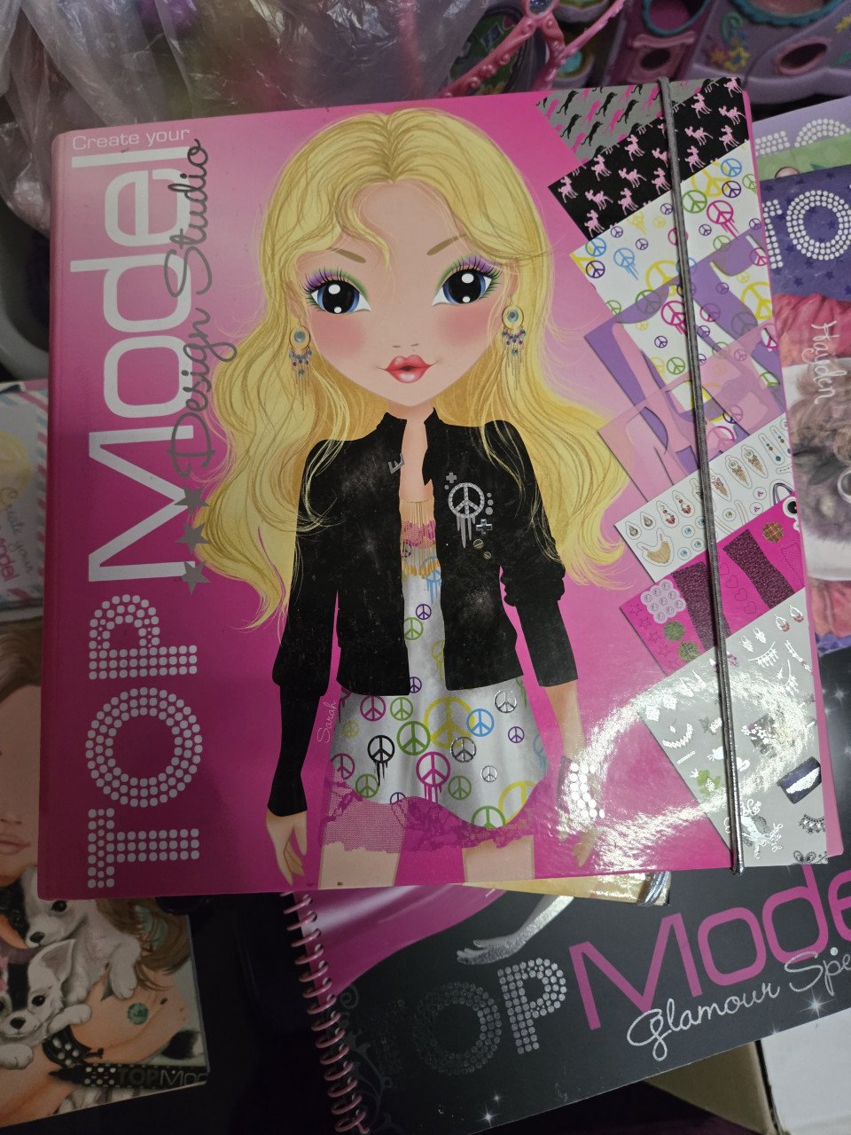 Grote verzameling Top Model Designer spulletjes,