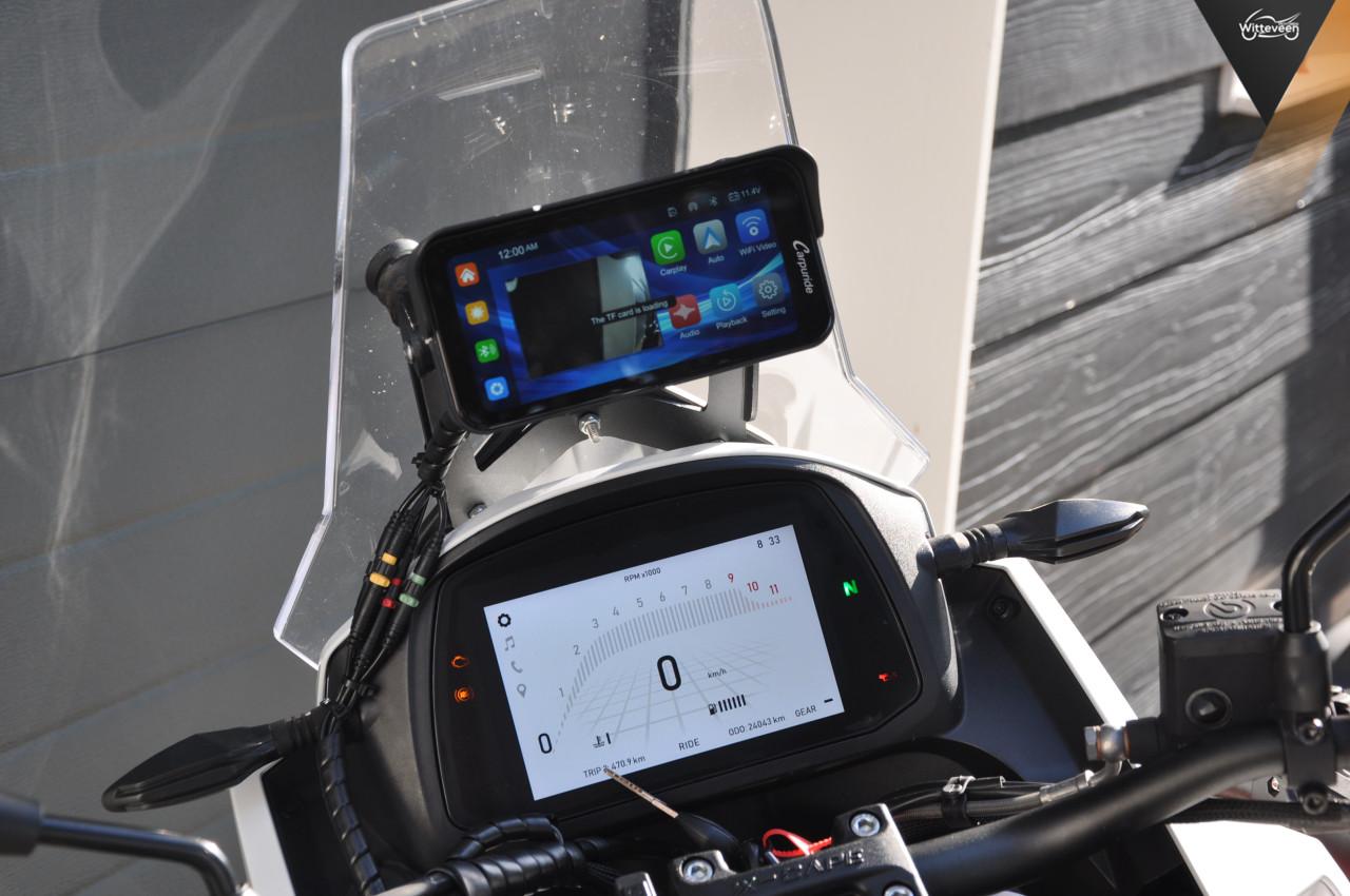 Moto Morini X-Cape 650 Zeer nette en complete motor