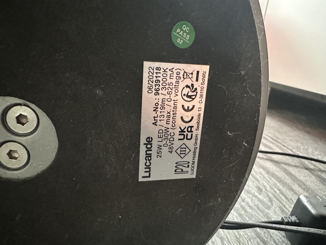 Led vloerlamp  merk Lucande