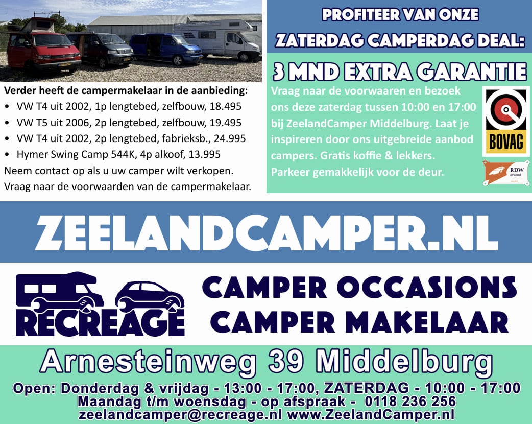 🚌✨ Zaterdag Camperdag bij ZeelandCamper Middelburg!